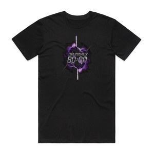 Drummatix Boom Album Cover T-Shirt Black Drummatix Boom Album Cover T-Shirt Black