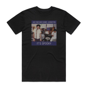 Daniel Johnston Its Spooky Album Cover T-Shirt Black