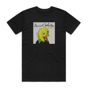 Daniel Johnston Fear Yourself Album Cover T-Shirt Black