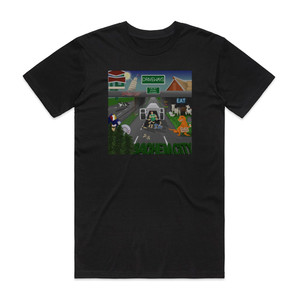 Driveways The Sky Seems Closer Album Cover T-Shirt Black