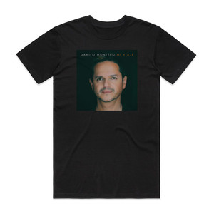 Danilo Montero Mi Viaje Album Cover T-Shirt Black Danilo Montero Mi Viaje Album Cover T-Shirt Black