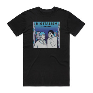 Digitalism Dj Kicks Digitalism Album Cover T-Shirt Black