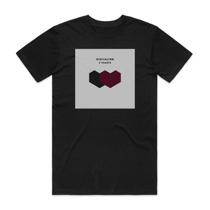 Digitalism 2 Hearts Album Cover T-Shirt Black