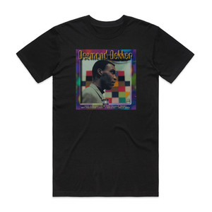 Desmond Dekker Israelites Album Cover T-Shirt Black