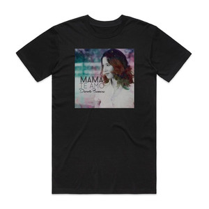 Daniela Barroso Mam Te Amo Album Cover T-Shirt Black Daniela Barroso Mam Te Amo Album Cover T-Shirt Black