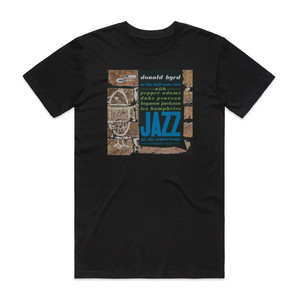 Donald Byrd At The Half Note Cafe Volumes 1 2 Album Cover T-Shirt Black