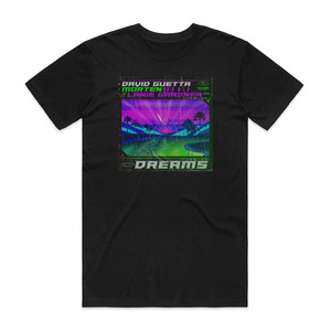 David Guetta Dreams Album Cover T-Shirt Black David Guetta Dreams Album Cover T-Shirt Black