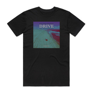 David Guetta Drive Remixes Album Cover T-Shirt Black David Guetta Drive Remixes Album Cover T-Shirt Black