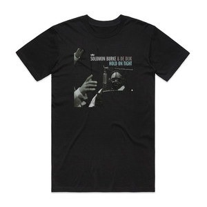 De Dijk Hold On Tight Album Cover T-Shirt Black De Dijk Hold On Tight Album Cover T-Shirt Black