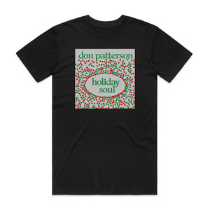 Don Patterson Holiday Soul Album Cover T-Shirt Black Don Patterson Holiday Soul Album Cover T-Shirt Black