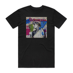 Donatella Rettore Rettore Album Cover T-Shirt Black