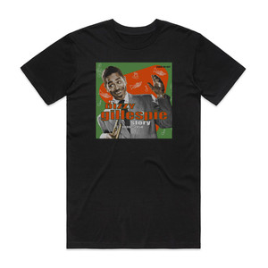 Dizzy Gillespie The Dizzy Gillespie Story 1939 1950 Album Cover T-Shirt Black Dizzy Gillespie The Dizzy Gillespie Story 1939 1950 Album Cover T-Shirt Black
