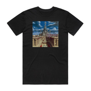 Dragon Guardian Destiny Of The Sacred Kingdom Album Cover T-Shirt Black Dragon Guardian Destiny Of The Sacred Kingdom Album Cover T-Shirt Black