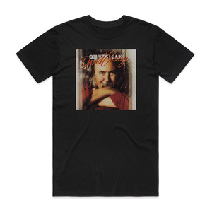David Crosby Oh Yes I Can Album Cover T-Shirt Black