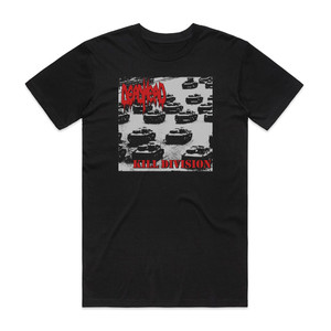 Dead Head Kill Division Album Cover T-Shirt Black Dead Head Kill Division Album Cover T-Shirt Black