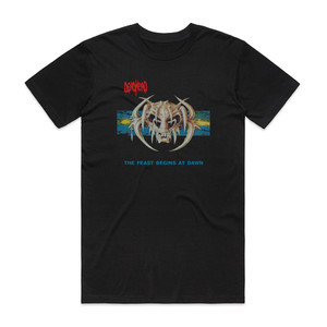 Dead Head The Feast Begins At Dawn Album Cover T-Shirt Black Dead Head The Feast Begins At Dawn Album Cover T-Shirt Black
