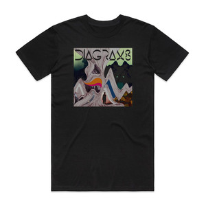 Diagrams Diagrams Album Cover T-Shirt Black