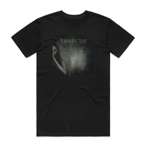 Doom vs Dead Words Speak Album Cover T-Shirt Black Doom vs Dead Words Speak Album Cover T-Shirt Black