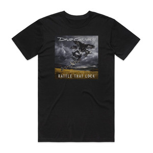 David Gilmour Rattle That Lock 2 Album Cover T-Shirt Black David Gilmour Rattle That Lock 2 Album Cover T-Shirt Black