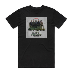 Disasterpeace Triple Frontier Album Cover T-Shirt Black