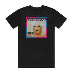 Divine Hard Magic Album Cover T-Shirt Black Divine Hard Magic Album Cover T-Shirt Black