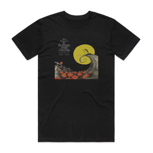 Danny Elfman Tim Burtons The Nightmare Before Christmas 1 Album Cover T-Shirt Black