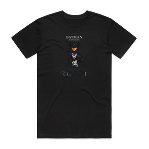 Danny Elfman Batman Returns Album Cover T-Shirt Black Danny Elfman Batman Returns Album Cover T-Shirt Black
