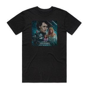Danny Elfman Edward Scissorhands 1 Album Cover T-Shirt Black Danny Elfman Edward Scissorhands 1 Album Cover T-Shirt Black