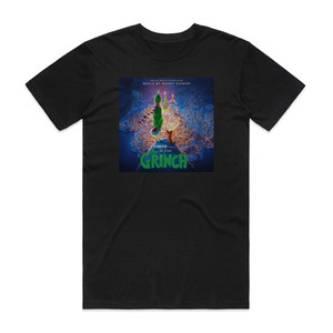 Danny Elfman Dr Seuss The Grinch Album Cover T-Shirt Black