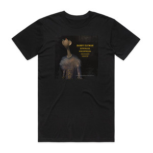 Danny Elfman Serenada Schizophrana Album Cover T-Shirt Black Danny Elfman Serenada Schizophrana Album Cover T-Shirt Black