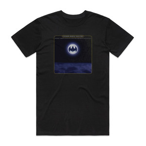 Danny Elfman Batman 1 Album Cover T-Shirt Black Danny Elfman Batman 1 Album Cover T-Shirt Black