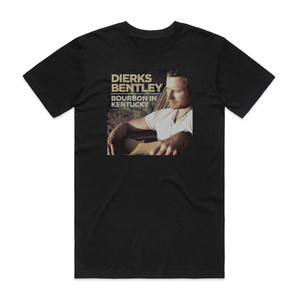 Dierks Bentley Bourbon In Kentucky Album Cover T-Shirt Black