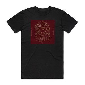 Dreamcatcher Fall Asleep In The Mirror Album Cover T-Shirt Black Dreamcatcher Fall Asleep In The Mirror Album Cover T-Shirt Black