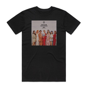 Dreamcatcher What Japanese Ver Album Cover T-Shirt Black Dreamcatcher What Japanese Ver Album Cover T-Shirt Black