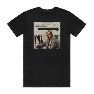 David McCallum Music A Part Of Me 1 Album Cover T-Shirt Black