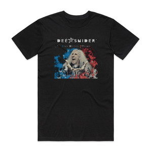 Dee Snider Sick Mutha Fkers Live In The Usa Album Cover T-Shirt Black Dee Snider Sick Mutha Fkers Live In The Usa Album Cover T-Shirt Black