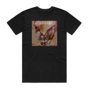 Dissonance Look To Forget Album Cover T-Shirt Black Dissonance Look To Forget Album Cover T-Shirt Black