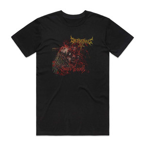 Detherous Hacked To Death Album Cover T-Shirt Black Detherous Hacked To Death Album Cover T-Shirt Black