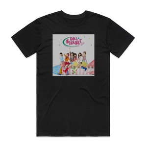 Dal shabet Pink Rocket 1 Album Cover T-Shirt Black