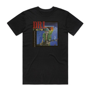 DRI Dirty Rotten Lp 1 Album Cover T-Shirt Black