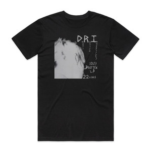 DRI Dirty Rotten Lp Album Cover T-Shirt Black