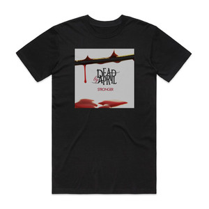 Dead by April Stronger Album Cover T-Shirt Black Dead by April Stronger Album Cover T-Shirt Black