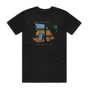 David Dondero Golden Hits Vol 1 Album Cover T-Shirt Black David Dondero Golden Hits Vol 1 Album Cover T-Shirt Black