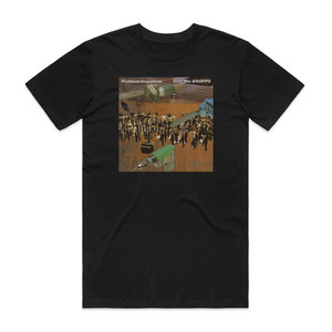 Die Krupps Stahlwerksynfonie Album Cover T-Shirt Black Die Krupps Stahlwerksynfonie Album Cover T-Shirt Black