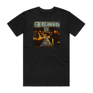 Die Krupps Ii The Final Option Album Cover T-Shirt Black Die Krupps Ii The Final Option Album Cover T-Shirt Black