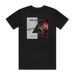 Die Krupps Songs From The Dark Side Of Heaven Album Cover T-Shirt Black