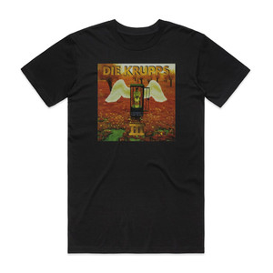 Die Krupps Iii Odyssey Of The Mind Album Cover T-Shirt Black Die Krupps Iii Odyssey Of The Mind Album Cover T-Shirt Black