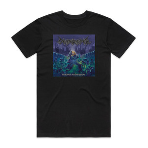 Deathraiser Violent Aggression Album Cover T-Shirt Black