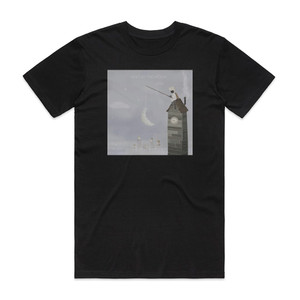 David Maxim Micic Who Bit The Moon Album Cover T-Shirt Black