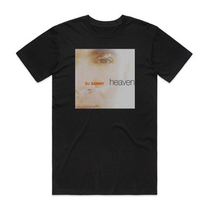 DJ Sammy Heaven Album Cover T-Shirt Black DJ Sammy Heaven Album Cover T-Shirt Black